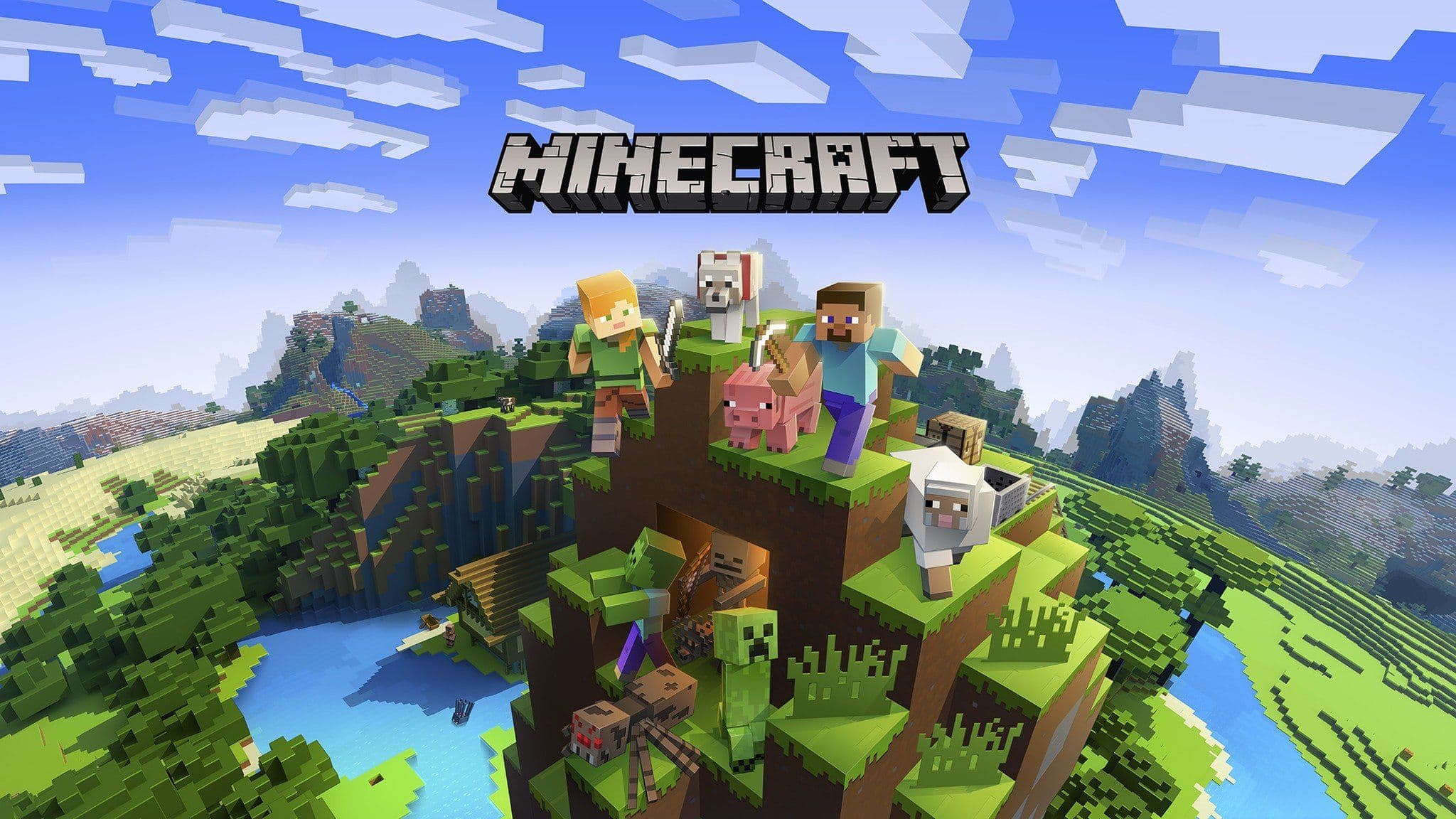 Minecraft product artwork